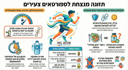 תזונה לספורטאים צעירים: מה שבאמת קורה בשטח (ואיך מתקנים) תזונה לספורטאים צעירים: מה שבאמת קורה בשטח (ואיך מתקנים)
